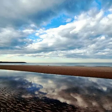 別荘 Sandy Feet Retreat - Part Of The The Bay Village With Pool, Gym And Direct Access, Pub, Restaurant, Tennis And Meadows Walks